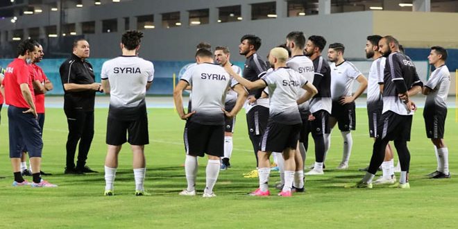 دام برس : دام برس | منتخب سورية لكرة القدم يواصل استعداداته لاستكمال تصفيات آسيا المؤهلة لكأس العالم وكأس آسيا